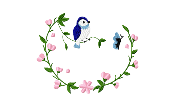 Bird and Butterfly Floral Embroidery Review