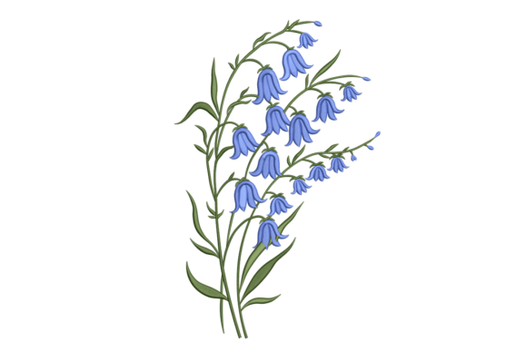 Bluebell Wildflower Embroidery Review