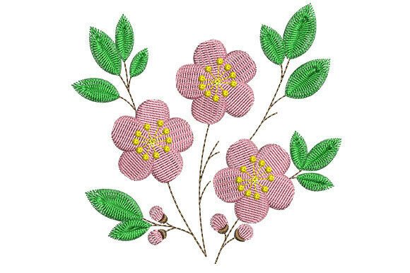 Cherry Blossom Embroidery Design Review