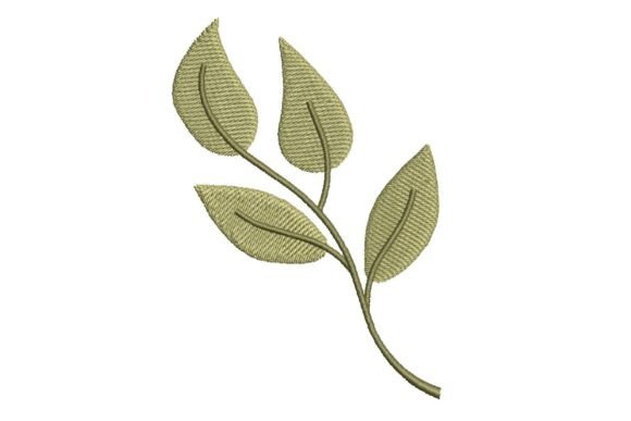 Elegant Branch with Leaves Embroidery Design Review