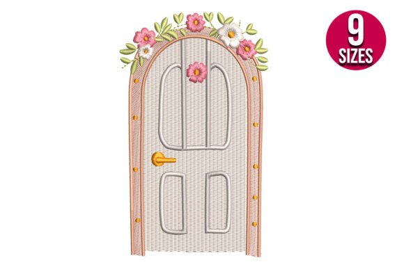 Floral Door Embroidery Design Review