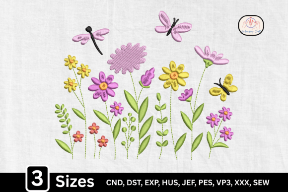 Floral Garden Dragonfly Wildflower Review