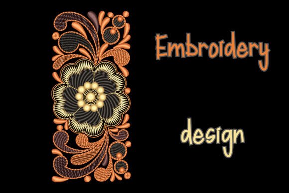 Flowers Border Embroidery Designs Review