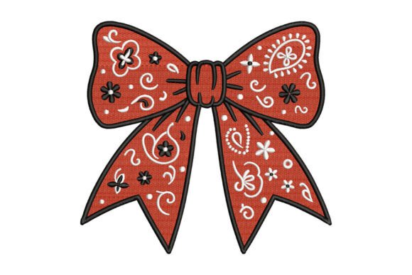 Paisley Bow Embroidery Design Review