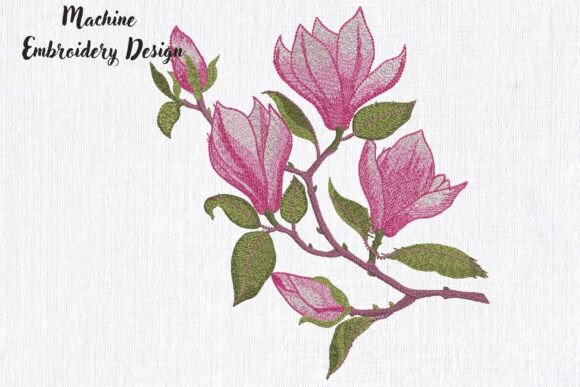 Spring Pink Magnolia Flowers Branch Review