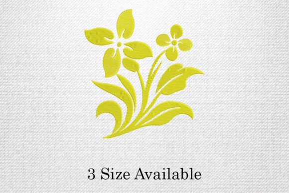 Yellow Swirl Flower Embroidery File Review